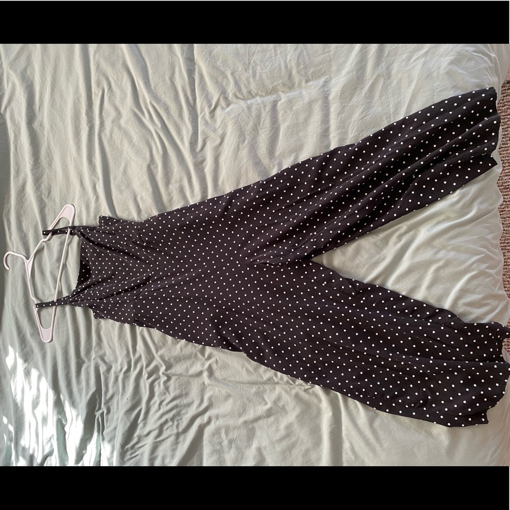 Polka dot jumpsuit